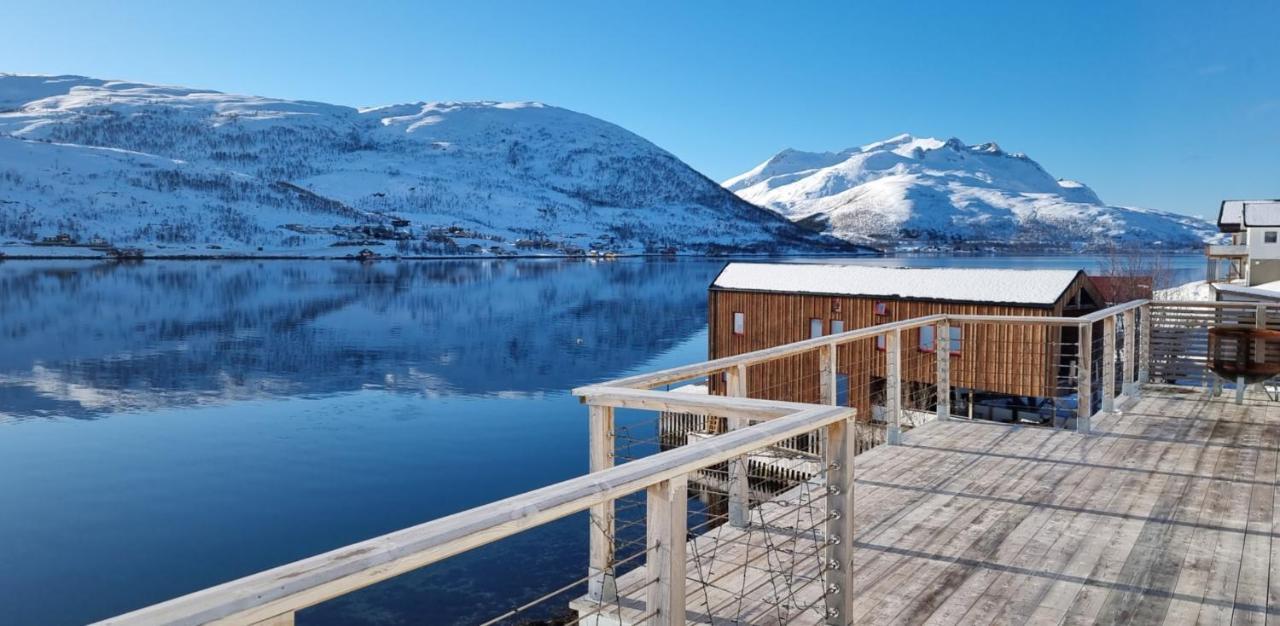 Вілла Kaldfjord Sea House Тромсе Екстер'єр фото