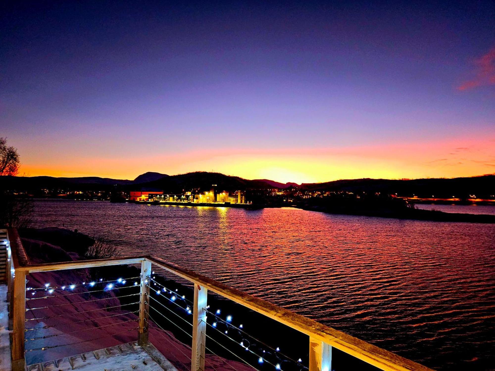 Вілла Kaldfjord Sea House Тромсе Екстер'єр фото