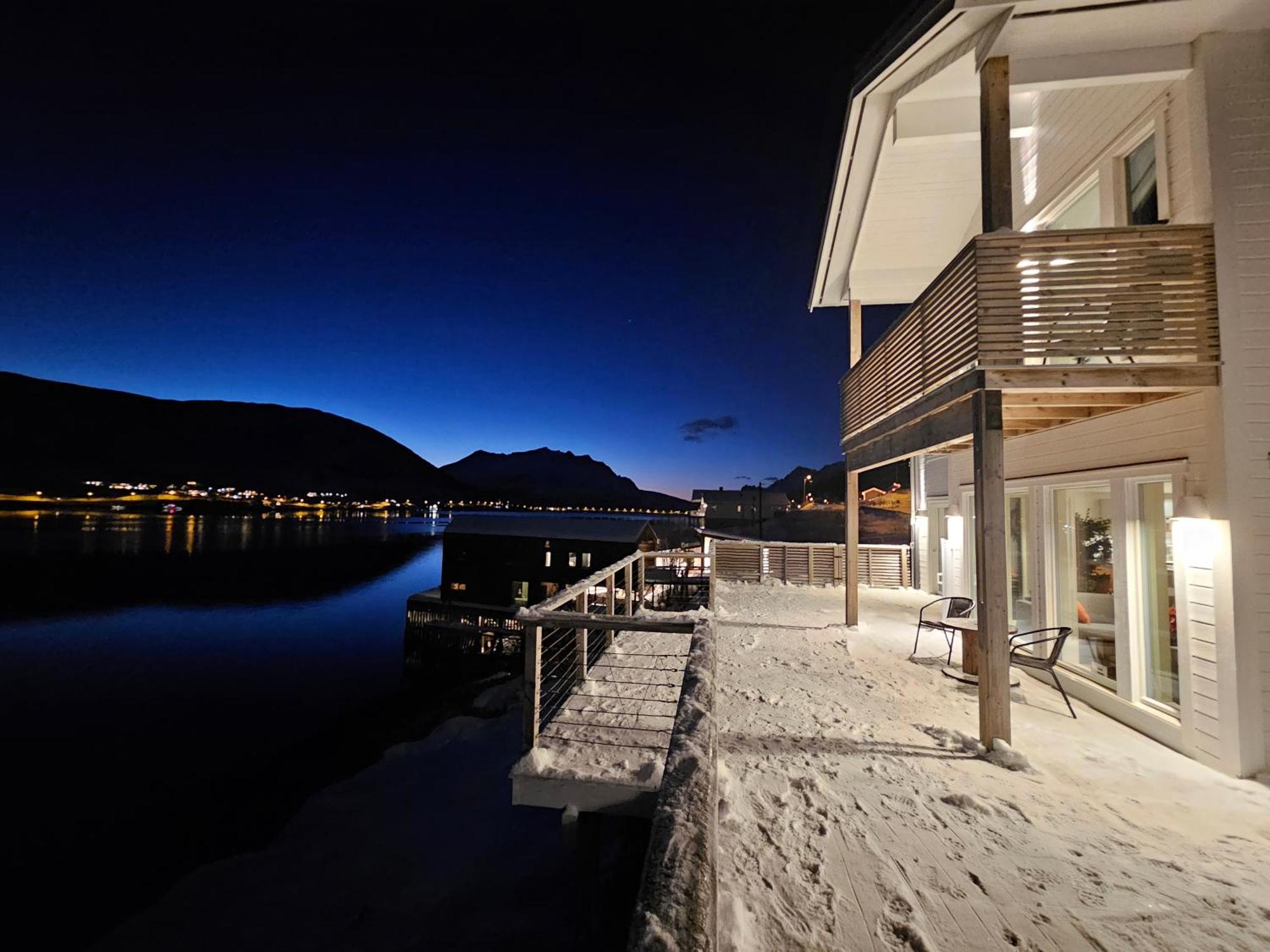 Вілла Kaldfjord Sea House Тромсе Екстер'єр фото