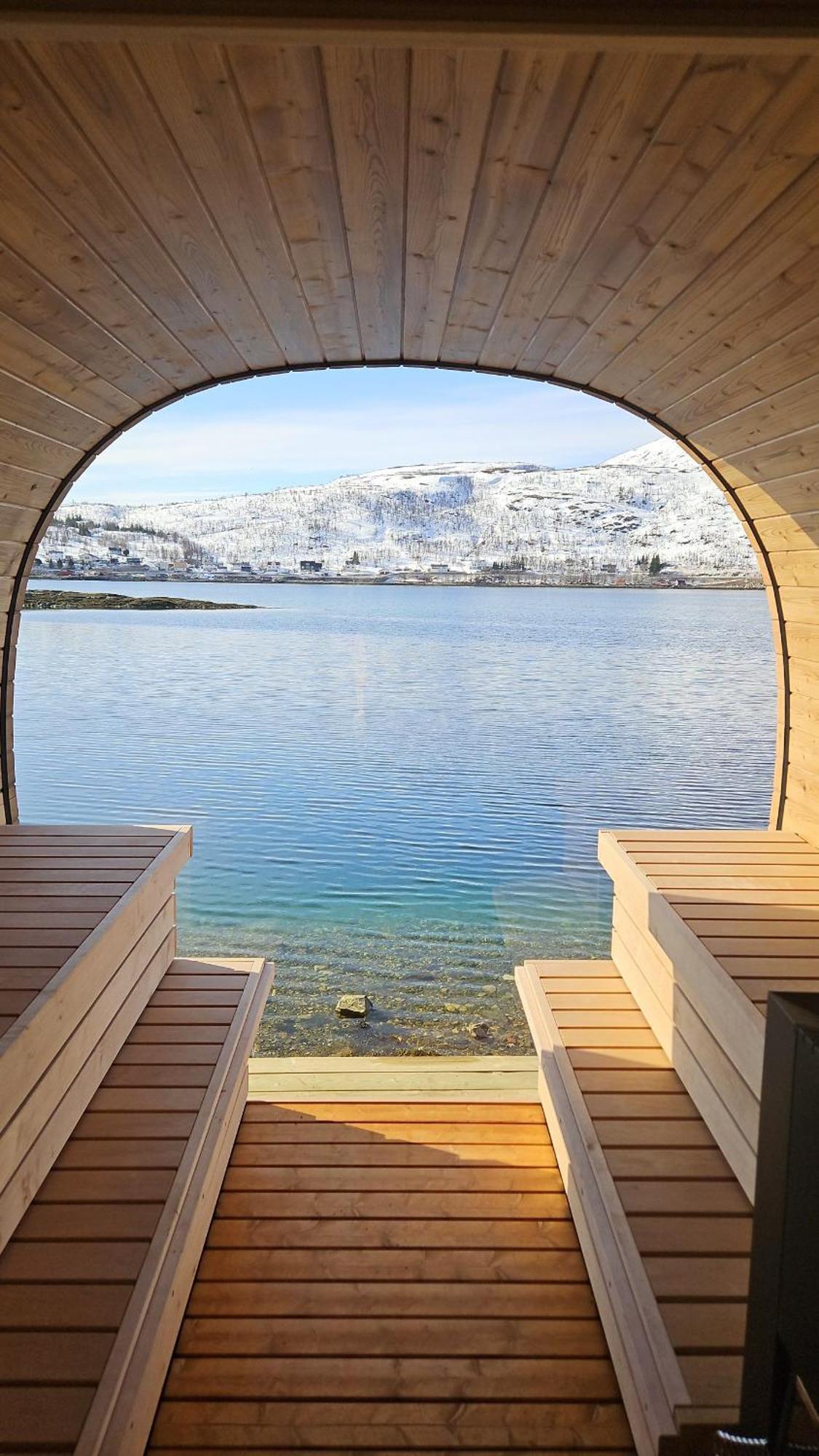 Вілла Kaldfjord Sea House Тромсе Екстер'єр фото