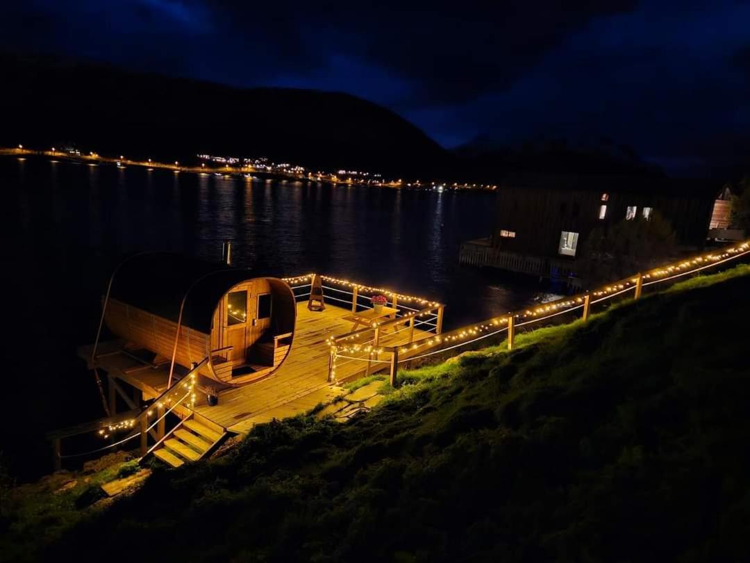 Вілла Kaldfjord Sea House Тромсе Екстер'єр фото
