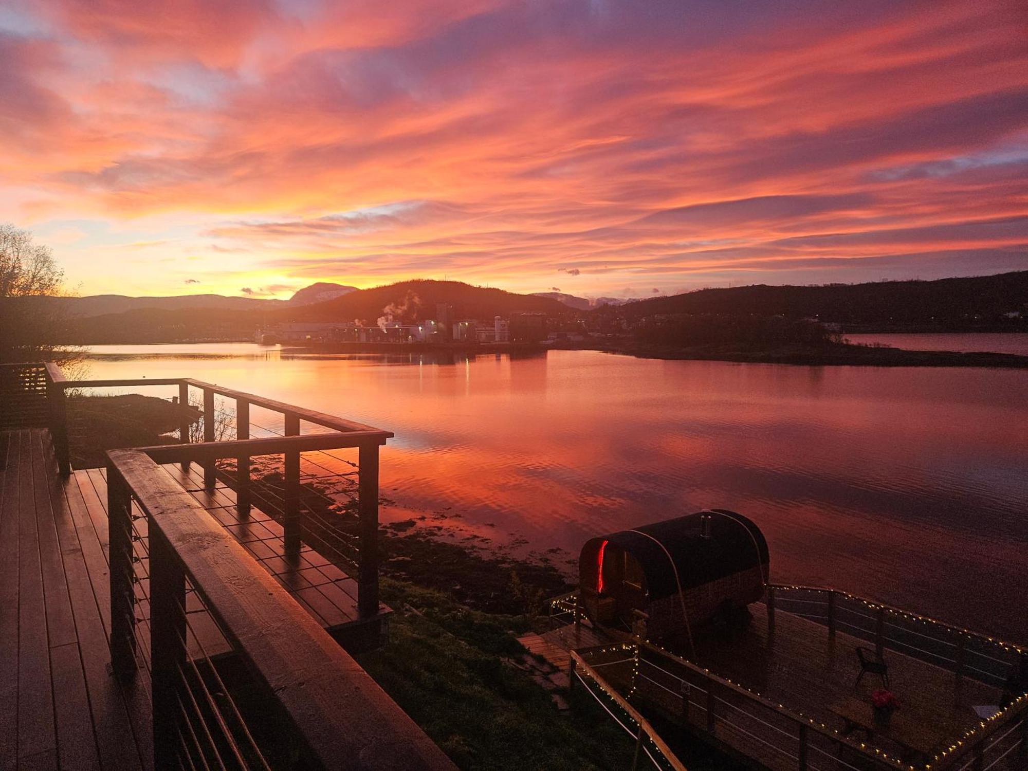 Вілла Kaldfjord Sea House Тромсе Екстер'єр фото
