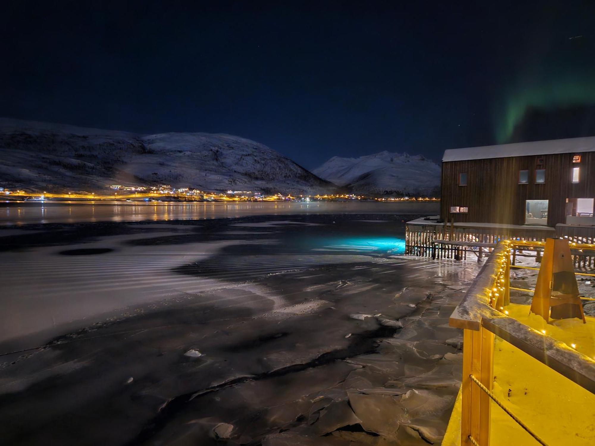 Вілла Kaldfjord Sea House Тромсе Екстер'єр фото