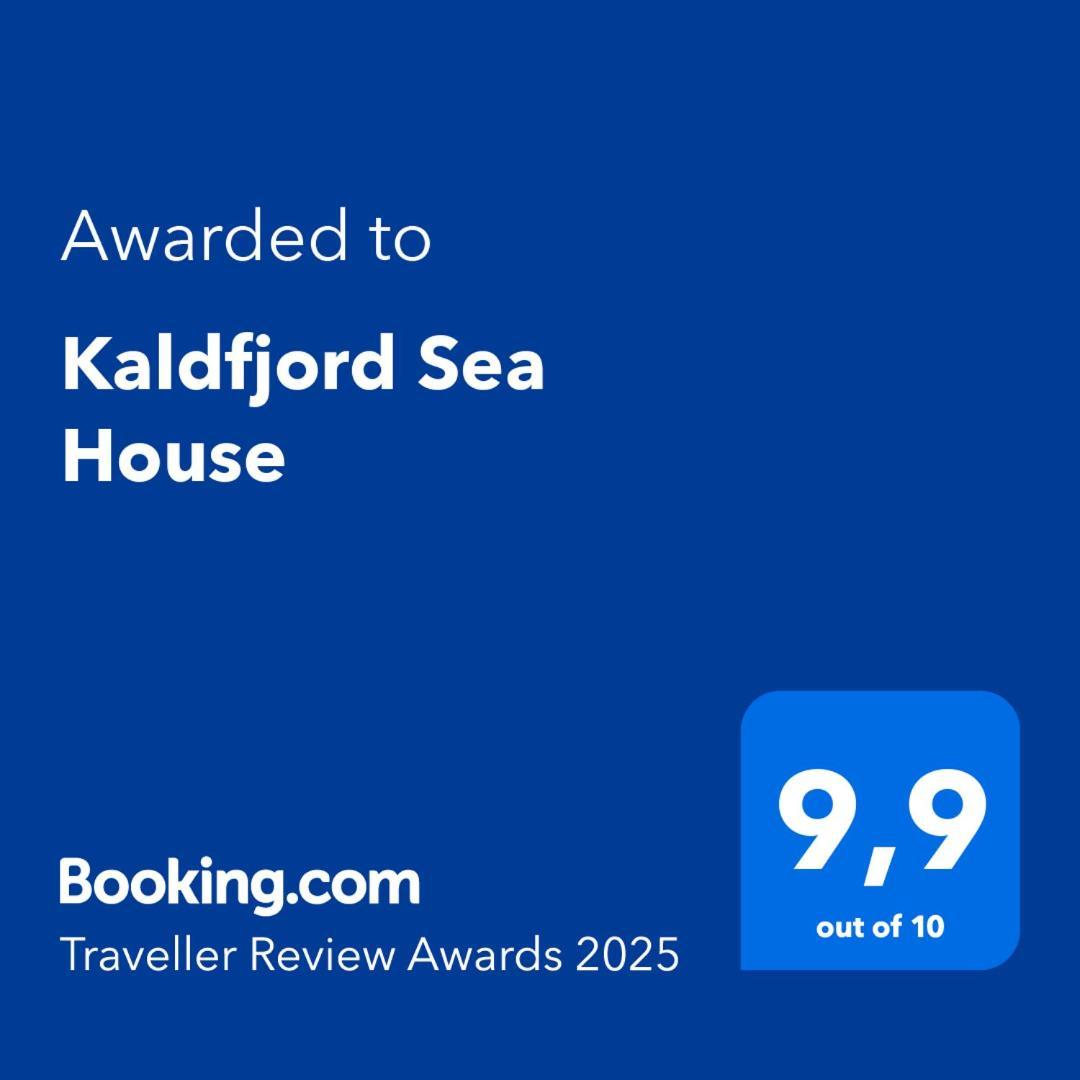 Вілла Kaldfjord Sea House Тромсе Екстер'єр фото